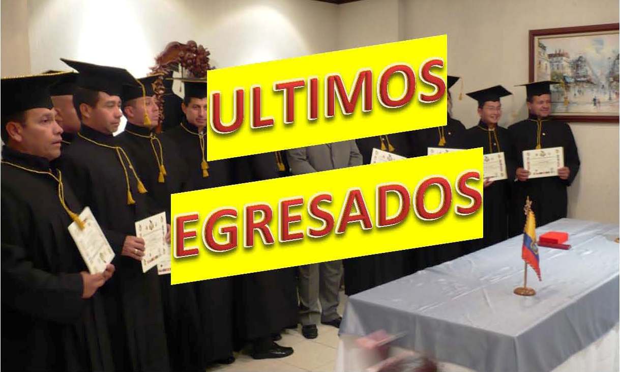 ultimos egresados